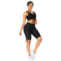 wholesale custom slim fitness sport bra high waist seamless outfits women two pieces sport sets